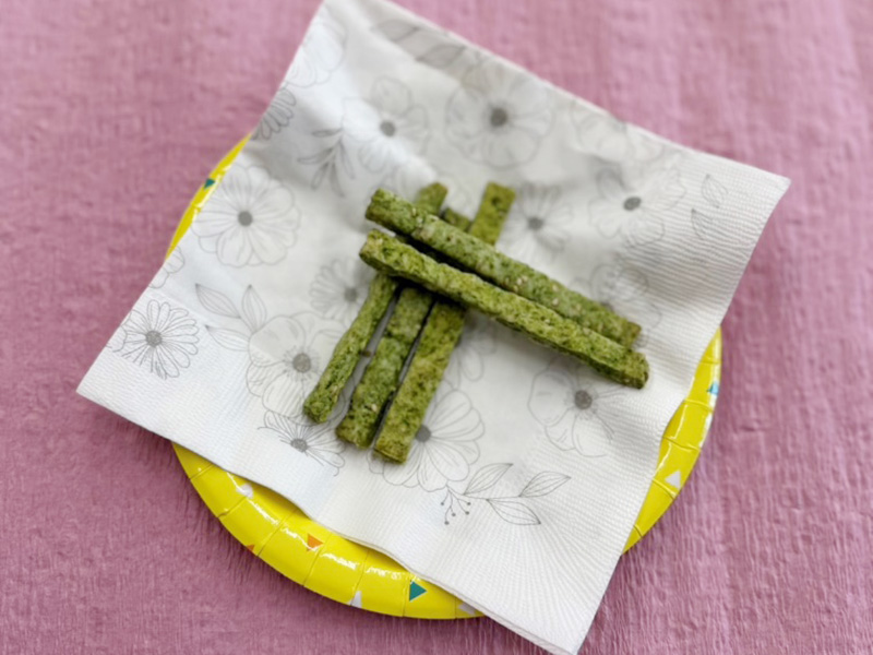 カリカリ小松菜スティック