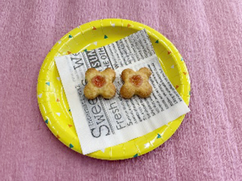 おからでしっとり！お花のクッキー