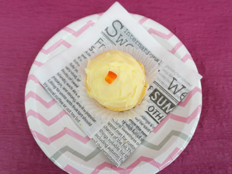 キャロレンジケーキ